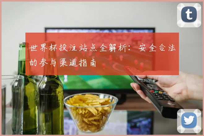 世界杯投注站点全解析：安全合法的参与渠道指南