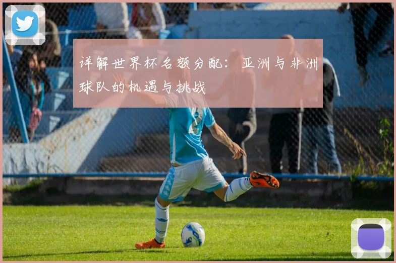 详解世界杯名额分配：亚洲与非洲球队的机遇与挑战