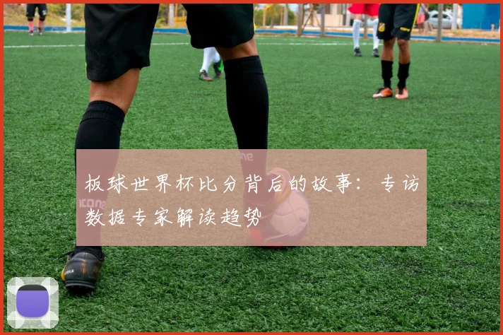 板球世界杯比分背后的故事：专访数据专家解读趋势