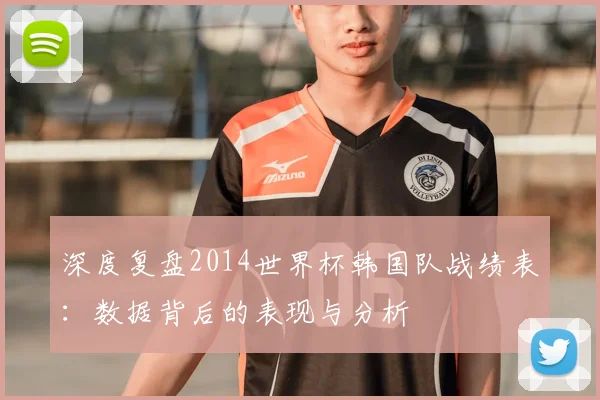 深度复盘2014世界杯韩国队战绩表：数据背后的表现与分析