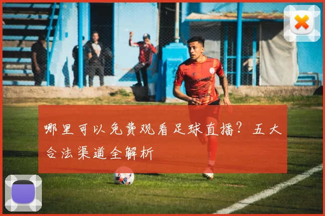 哪里可以免费观看足球直播?五大合法渠道全解析